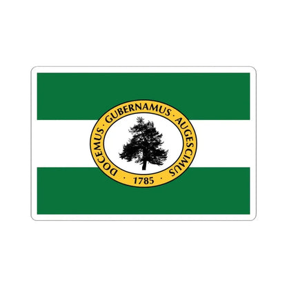 Flag of Richland County South Carolina (United States) STICKER Vinyl Kiss-Cut Decal 4 Inch White - The Sticker Space