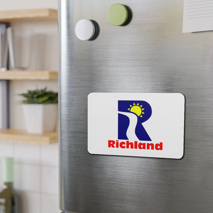 Flag of Richland Washington - Die-Cut Magnet-The Sticker Space