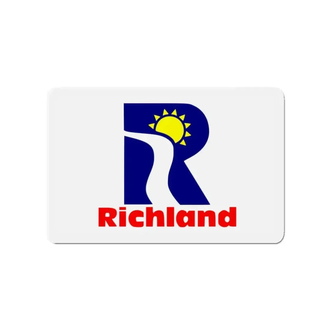 Flag of Richland Washington - Refrigerator Magnet - The Sticker Space