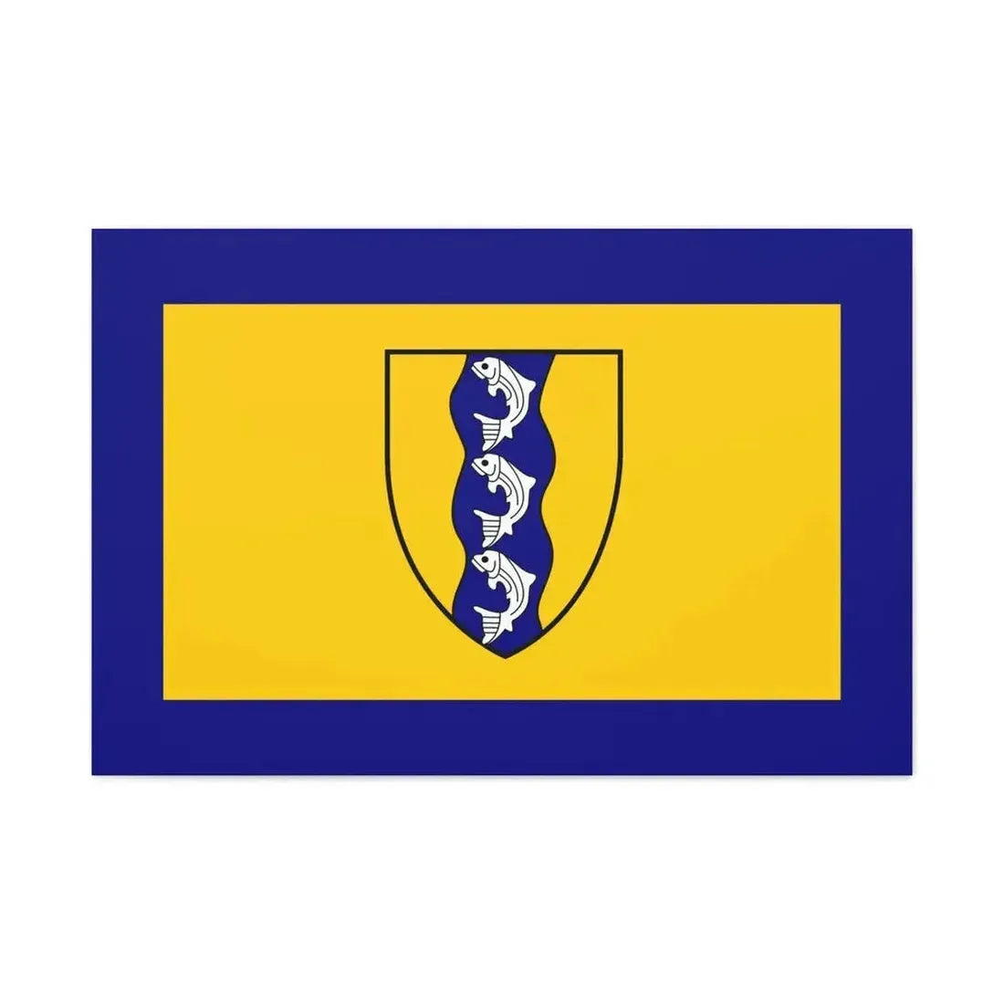 Flag of Richmond British Columbia Canada - Canvas Wall Art - The Sticker Space