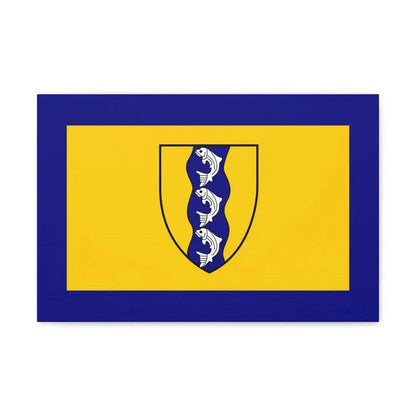 Flag of Richmond British Columbia Canada - Canvas Wall Art - The Sticker Space