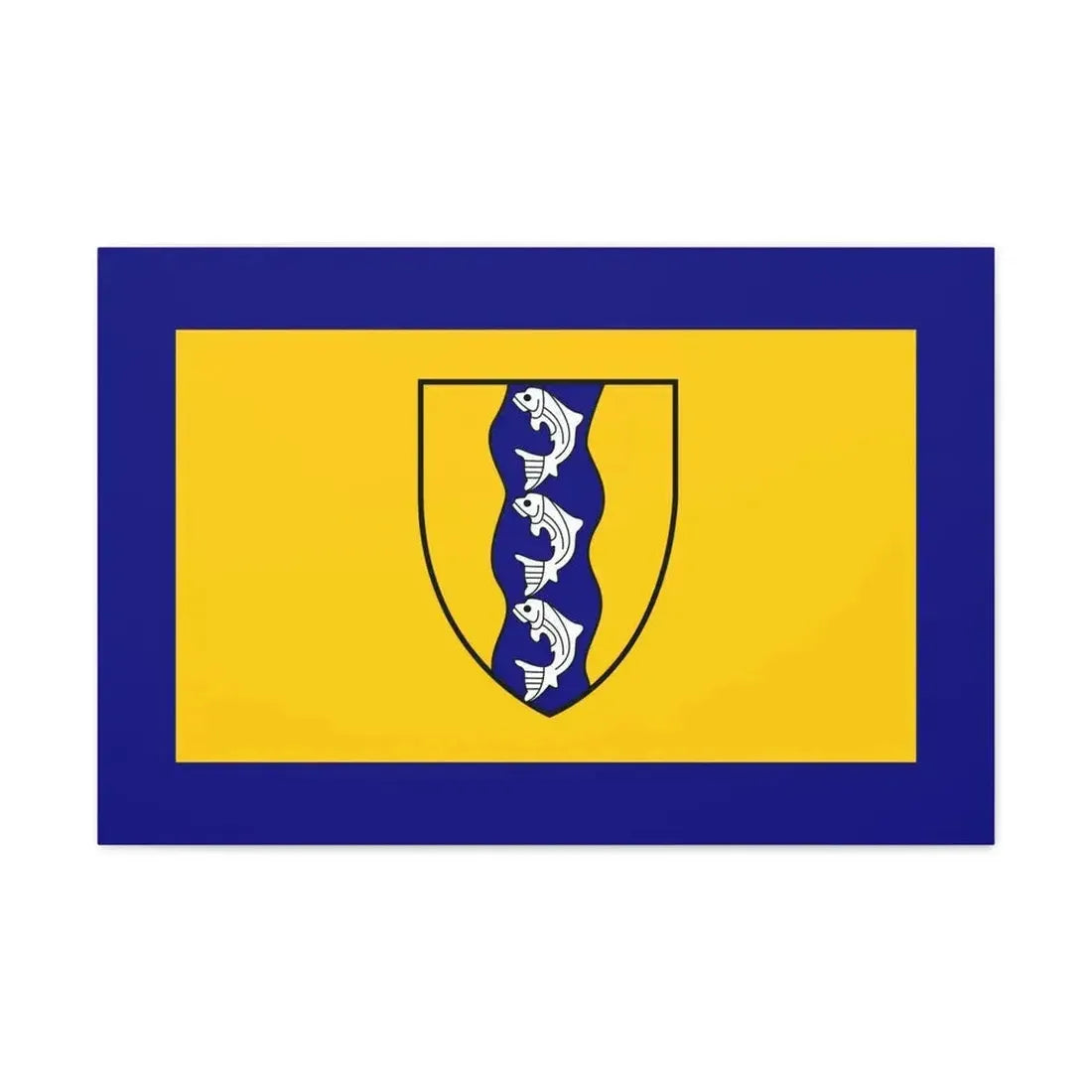 Flag of Richmond British Columbia Canada - Canvas Wall Art - The Sticker Space