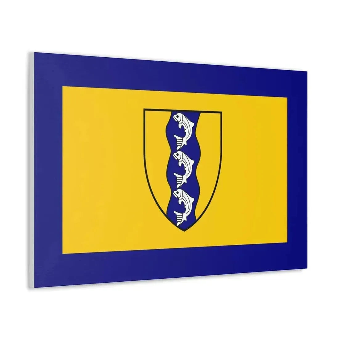 Flag of Richmond British Columbia Canada - Canvas Wall Art - The Sticker Space
