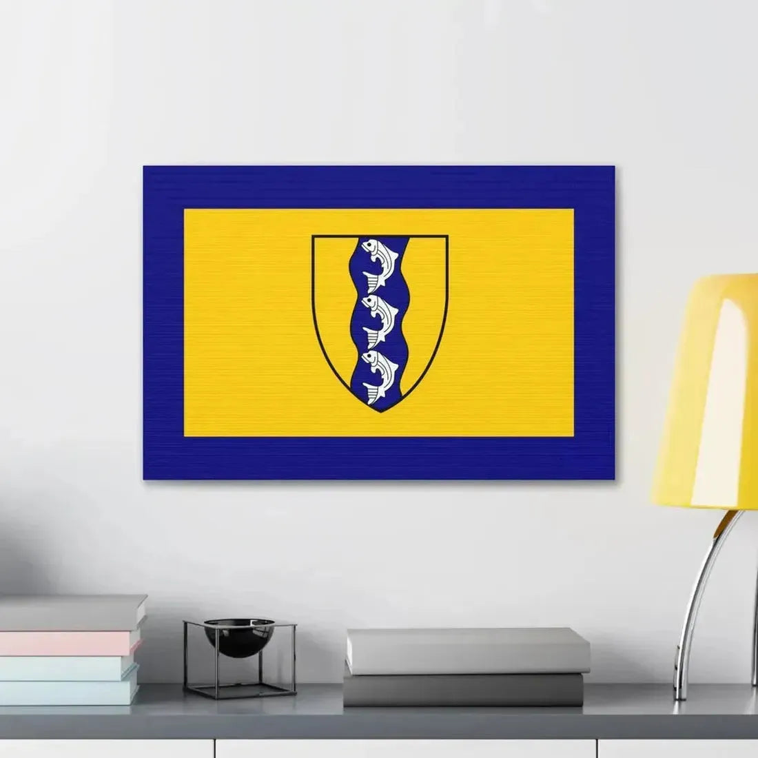 Flag of Richmond British Columbia Canada - Canvas Wall Art - The Sticker Space
