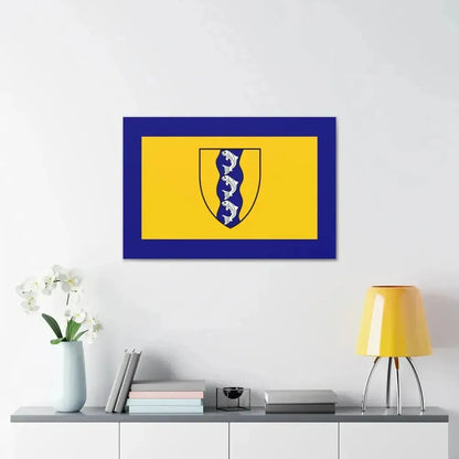 Flag of Richmond British Columbia Canada - Canvas Wall Art - The Sticker Space