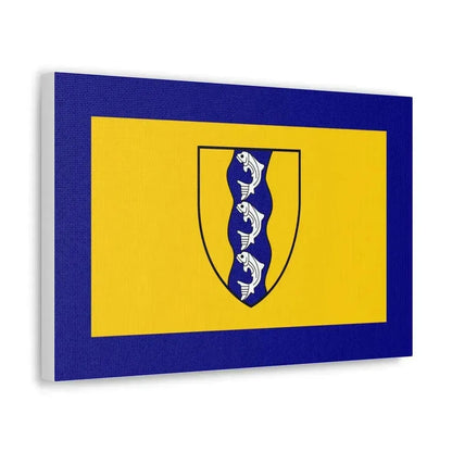 Flag of Richmond British Columbia Canada - Canvas Wall Art - The Sticker Space