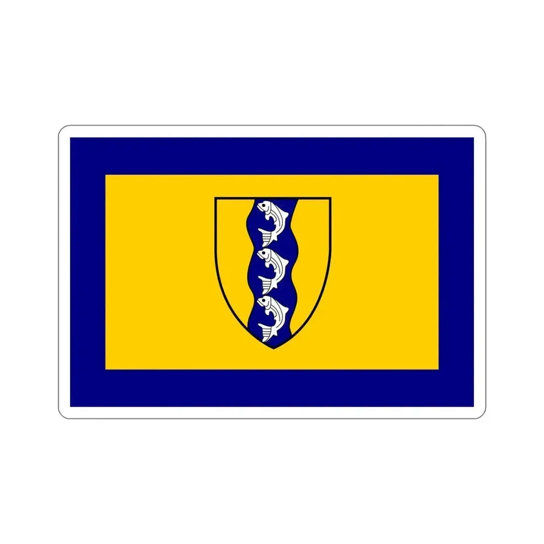 Flag of Richmond British Columbia Canada STICKER Vinyl Die-Cut Decal - The Sticker Space