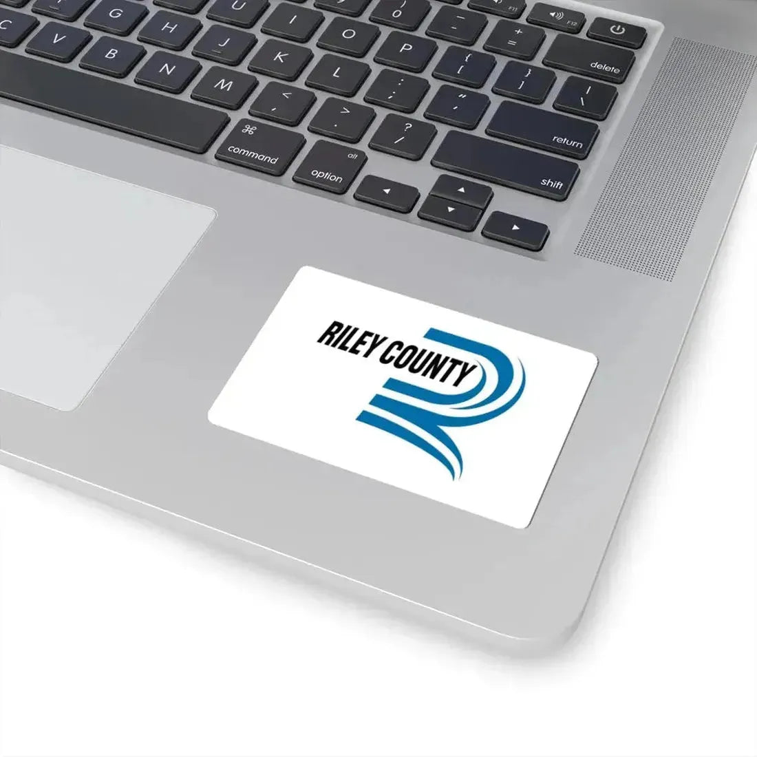 Flag of Riley County Kansas (United States) STICKER Vinyl Kiss-Cut Decal - The Sticker Space