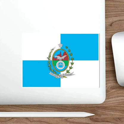 Flag of Rio de Janeiro Brazil STICKER Vinyl Die-Cut Decal - The Sticker Space