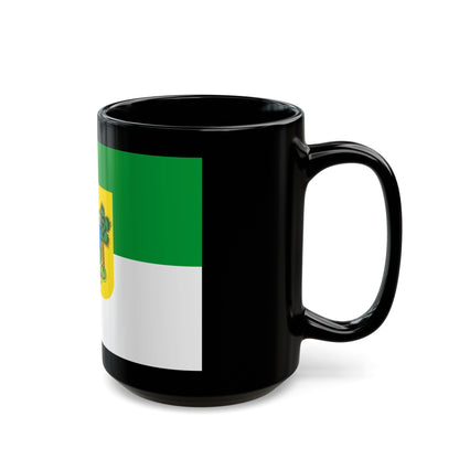 Flag of Rio Grande do Norte Brazil - Black Coffee Mug-The Sticker Space