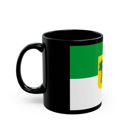 Flag of Rio Grande do Norte Brazil - Black Coffee Mug-The Sticker Space