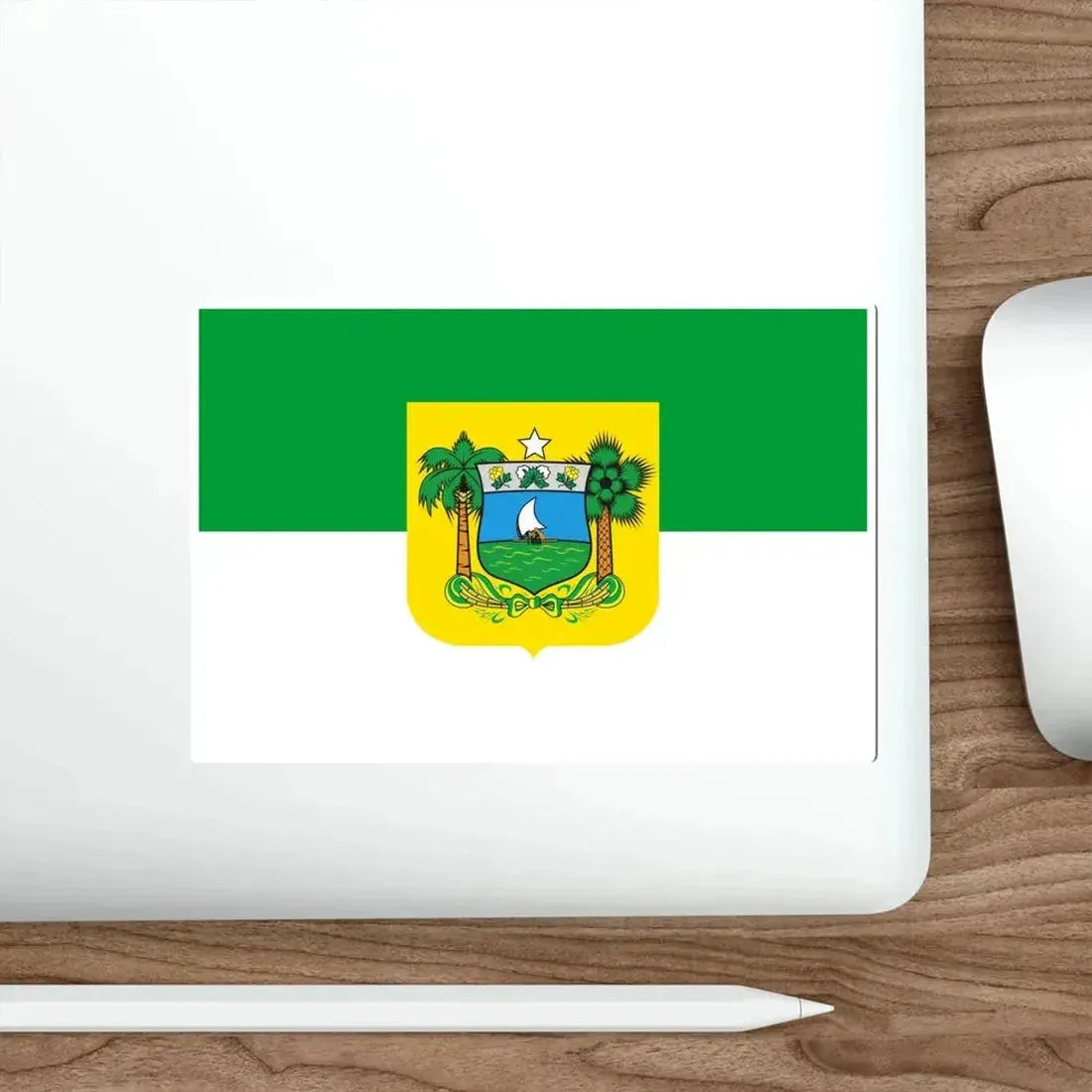 Flag of Rio Grande do Norte Brazil STICKER Vinyl Die-Cut Decal - The Sticker Space