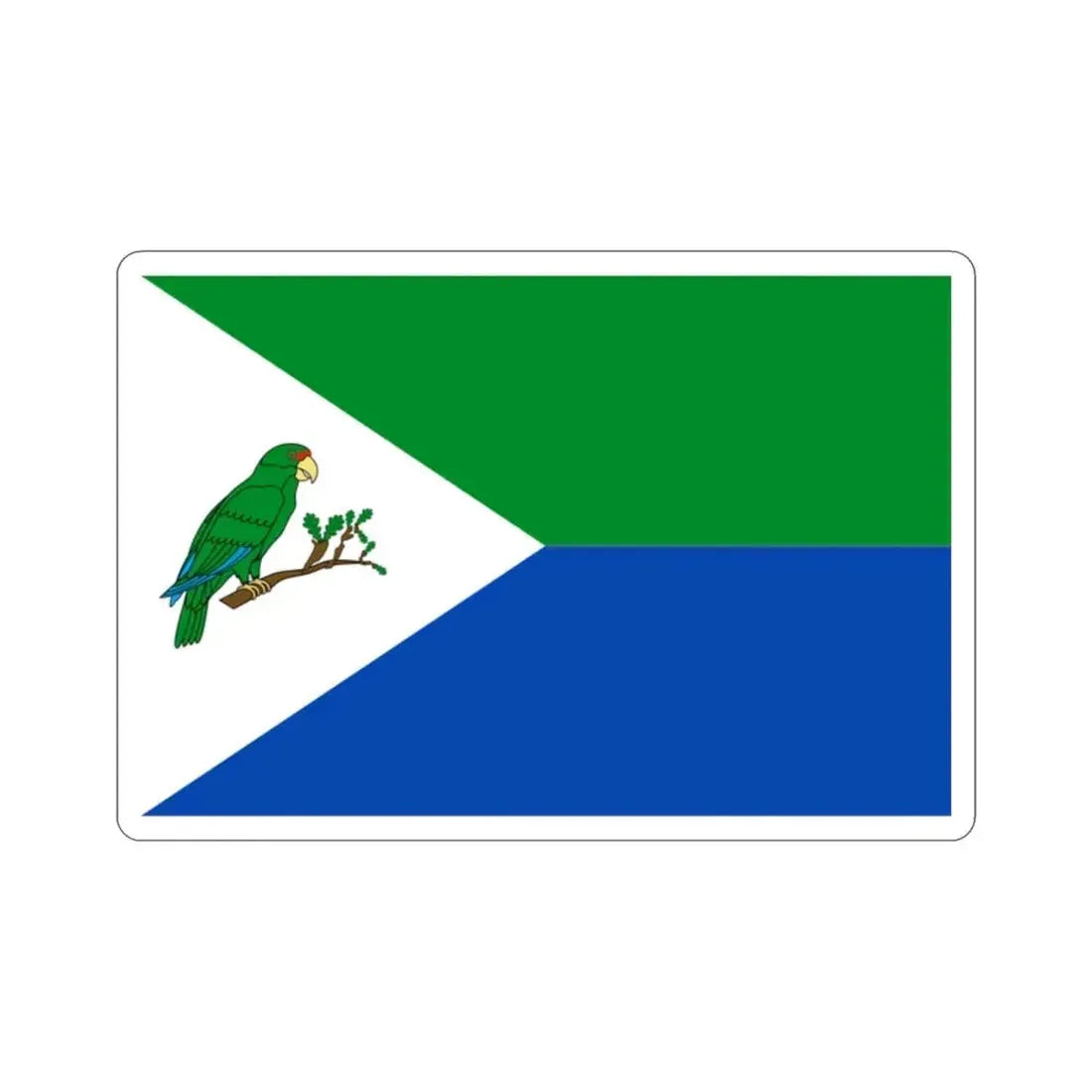 Flag of Rio Grande Puerto Rico STICKER Vinyl Die-Cut Decal 2 Inch - The Sticker Space