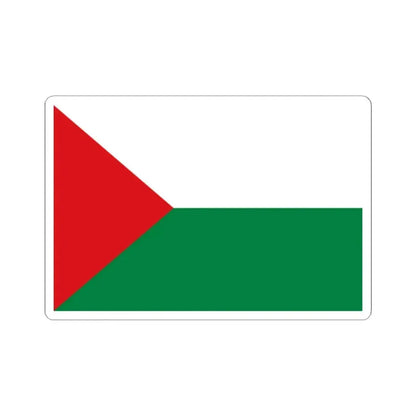 Flag of Rioverde (Ecuador) STICKER Vinyl Kiss-Cut Decal 2 Inch White - The Sticker Space