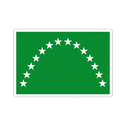 Flag of Risaralda (Colombia) STICKER Vinyl Kiss-Cut Decal 2 Inch White - The Sticker Space