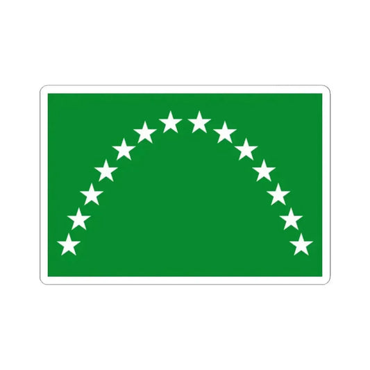 Flag of Risaralda (Colombia) STICKER Vinyl Kiss-Cut Decal 2 Inch White - The Sticker Space