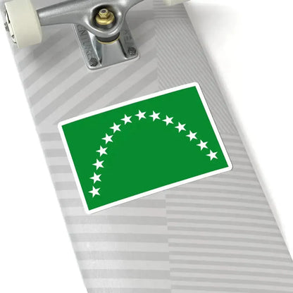 Flag of Risaralda (Colombia) STICKER Vinyl Kiss-Cut Decal - The Sticker Space