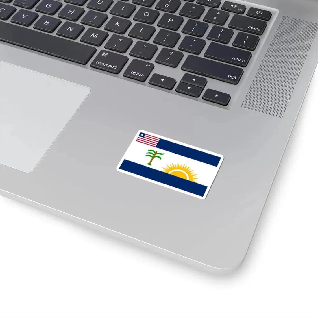 Flag of Rivercess County (Liberia) STICKER Vinyl Kiss-Cut Decal - The Sticker Space