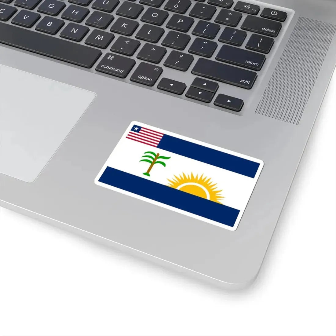 Flag of Rivercess County (Liberia) STICKER Vinyl Kiss-Cut Decal - The Sticker Space