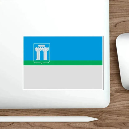 Flag of Rivne Ukraine STICKER Vinyl Die-Cut Decal - The Sticker Space