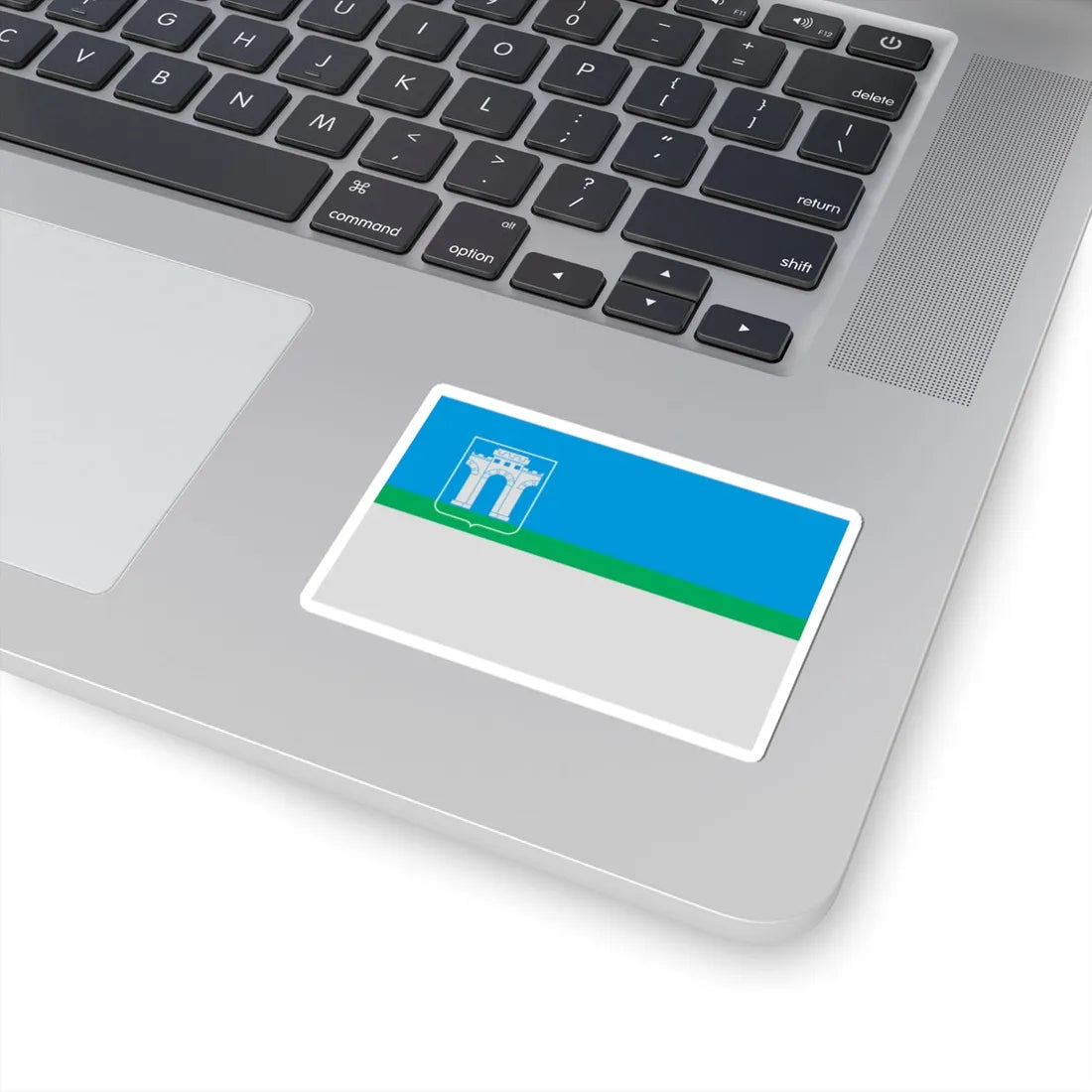 Flag of Rivne (Ukraine) STICKER Vinyl Kiss-Cut Decal - The Sticker Space