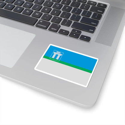 Flag of Rivne (Ukraine) STICKER Vinyl Kiss-Cut Decal - The Sticker Space