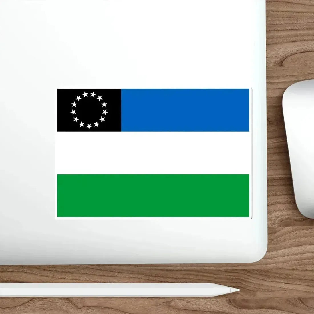 Flag of Río Negro Province Argentina STICKER Vinyl Die-Cut Decal - The Sticker Space