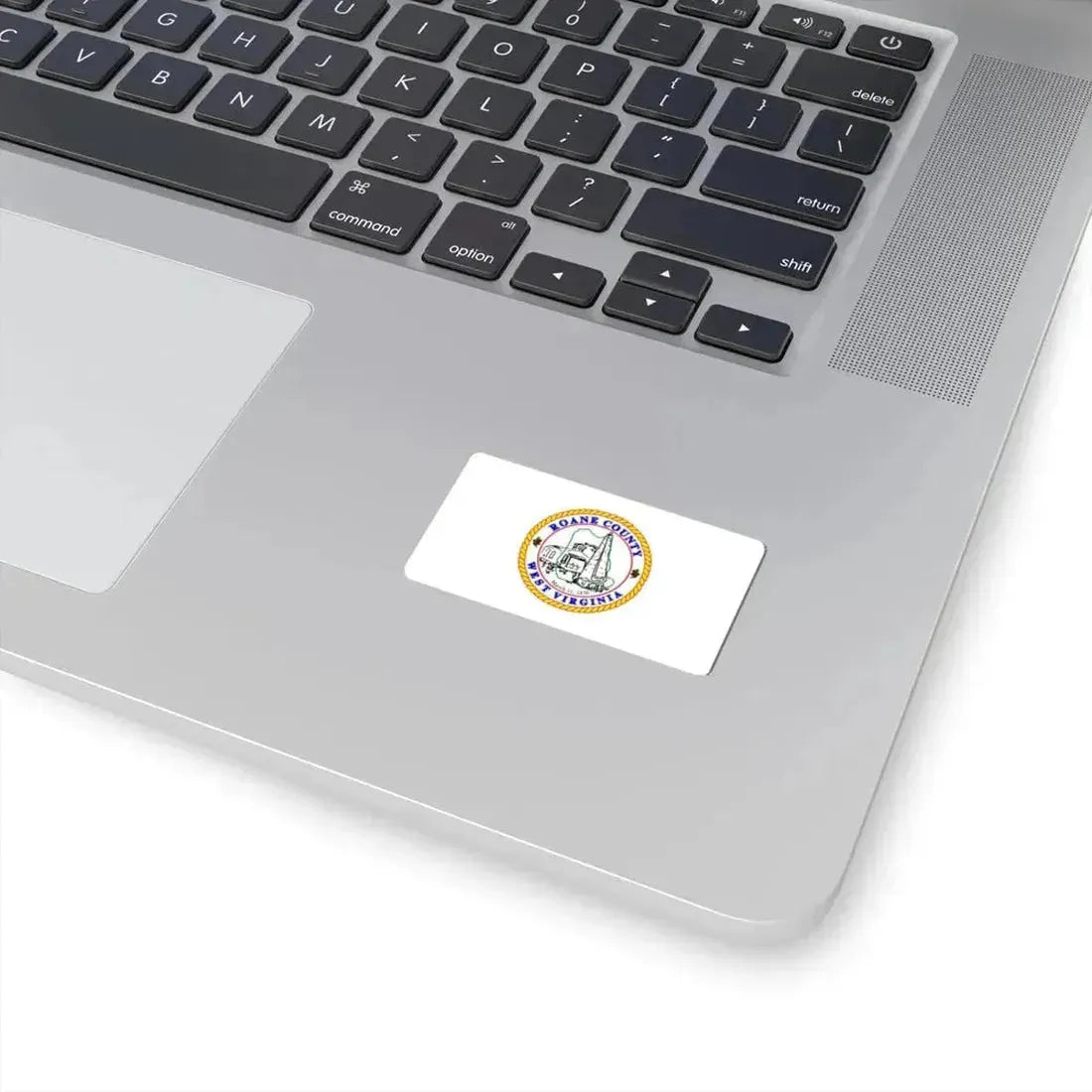 Flag of Roane County West Virginia (United States) STICKER Vinyl Kiss-Cut Decal - The Sticker Space