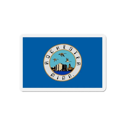 Flag of Rochester Minnesota - Refrigerator Magnet - The Sticker Space