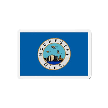 Flag of Rochester Minnesota - Refrigerator Magnet - The Sticker Space