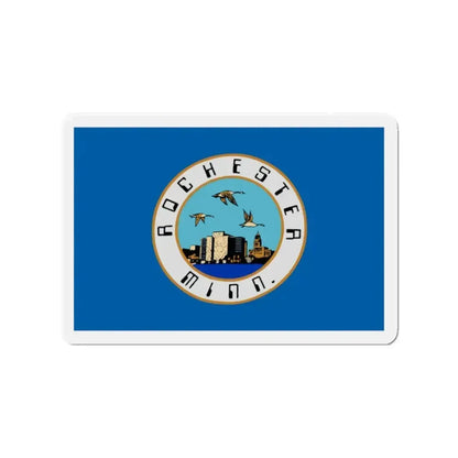 Flag of Rochester Minnesota - Refrigerator Magnet - The Sticker Space