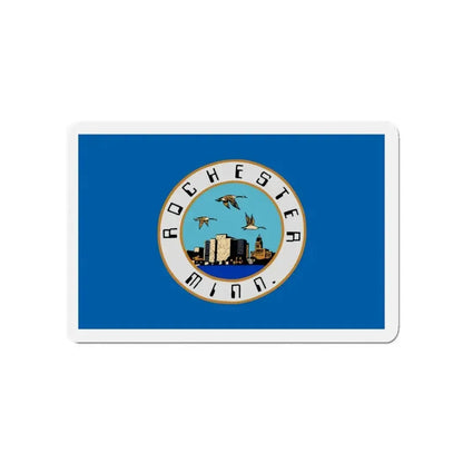 Flag of Rochester Minnesota - Refrigerator Magnet - The Sticker Space