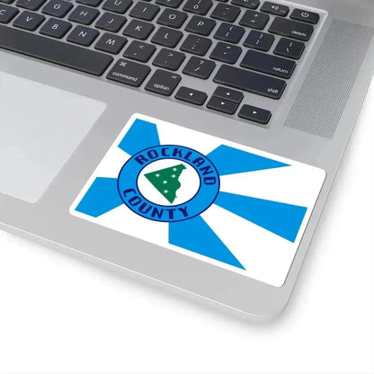 Flag of Rockland County New York (United States) STICKER Vinyl Kiss-Cut Decal - The Sticker Space