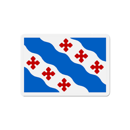 Flag of Rockville Maryland - Die-Cut Magnet-6 × 6"-The Sticker Space