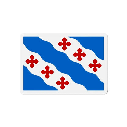 Flag of Rockville Maryland - Refrigerator Magnet - The Sticker Space