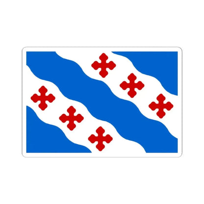 Flag of Rockville Maryland (United States) STICKER Vinyl Kiss-Cut Decal 2 Inch White - The Sticker Space