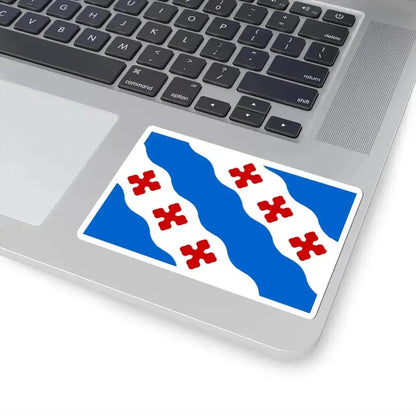 Flag of Rockville Maryland (United States) STICKER Vinyl Kiss-Cut Decal - The Sticker Space