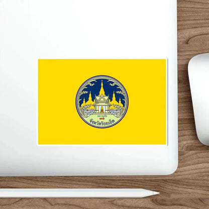 Flag of Roi Et Province Thailand STICKER Vinyl Die-Cut Decal - The Sticker Space