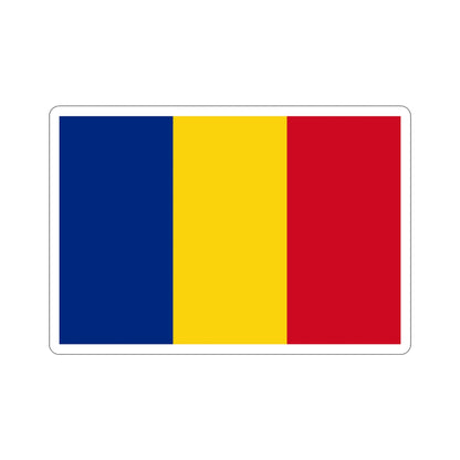 Flag of Romania STICKER Vinyl Die-Cut Decal-3 Inch-The Sticker Space