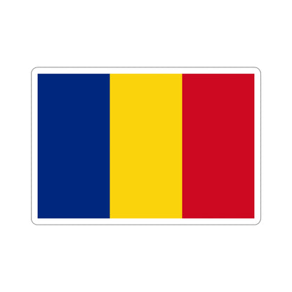 Flag of Romania STICKER Vinyl Die-Cut Decal-6 Inch-The Sticker Space