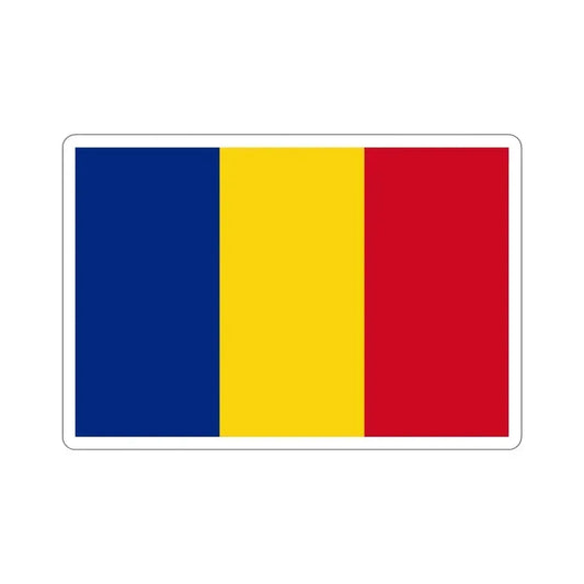 Flag of Romania STICKER Vinyl Die-Cut Decal 6 Inch - The Sticker Space