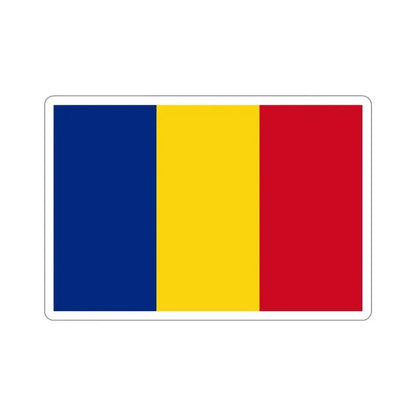 Flag of Romania STICKER Vinyl Die-Cut Decal - The Sticker Space