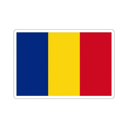 Flag of Romania STICKER Vinyl Die-Cut Decal - The Sticker Space