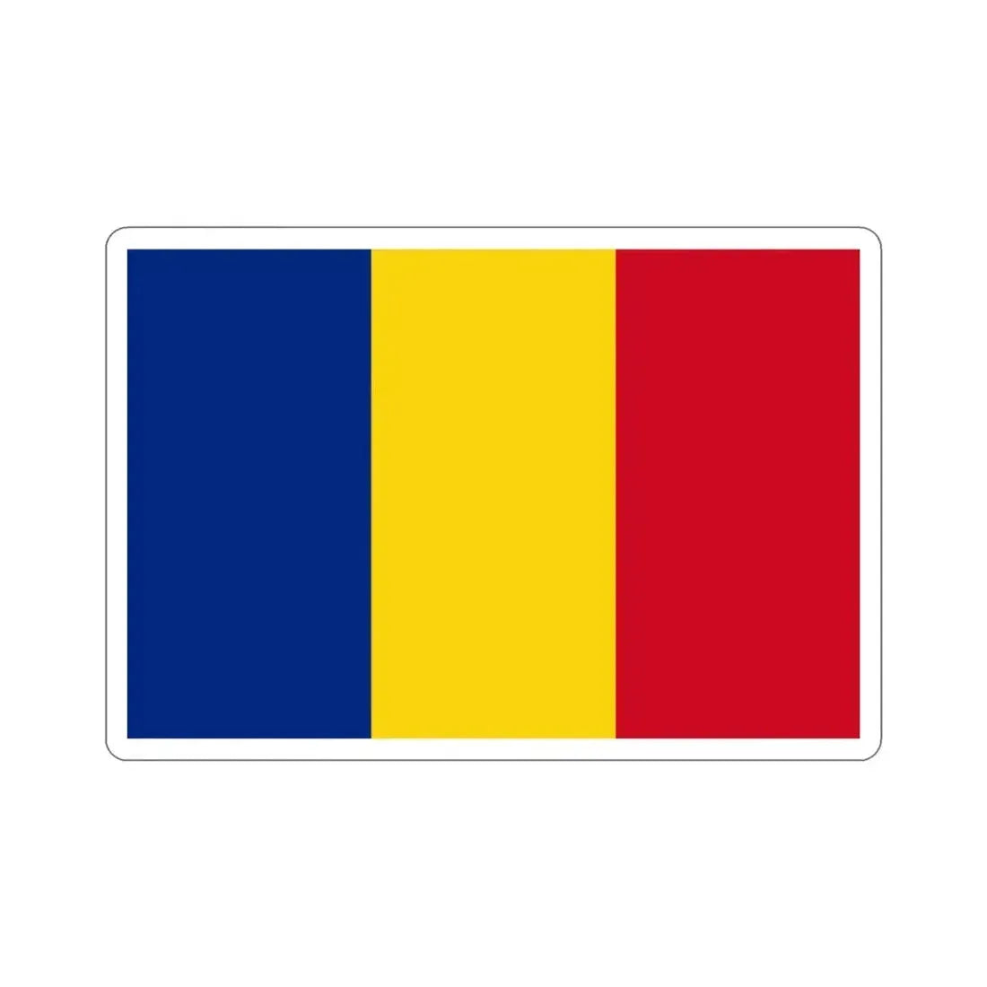 Flag of Romania STICKER Vinyl Die-Cut Decal - The Sticker Space