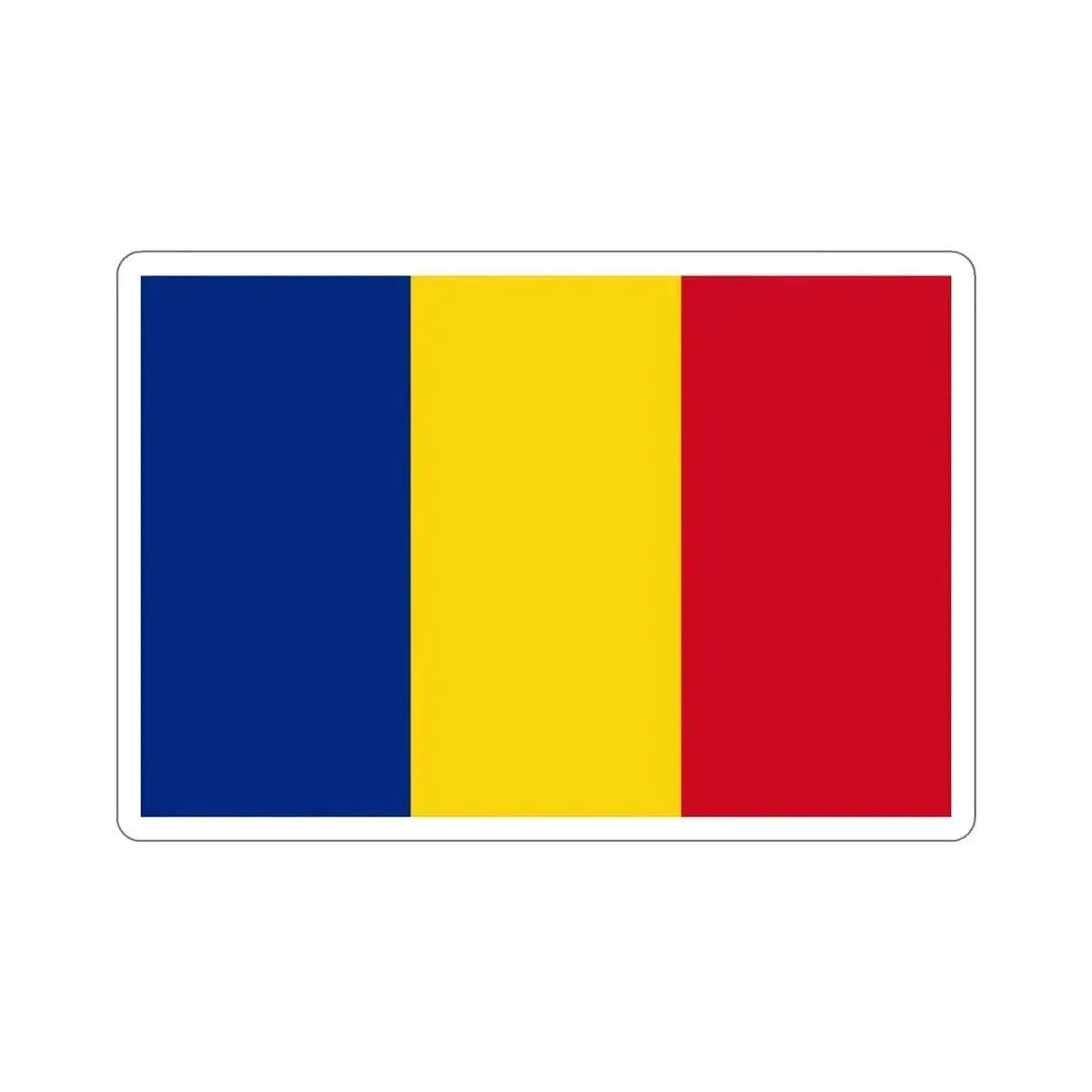 Flag of Romania STICKER Vinyl Die-Cut Decal - The Sticker Space