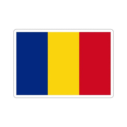 Flag of Romania STICKER Vinyl Die-Cut Decal - The Sticker Space