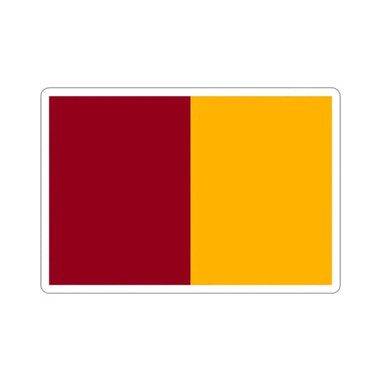 Flag of Rome Italy STICKER Vinyl Die-Cut Decal 6 Inch - The Sticker Space