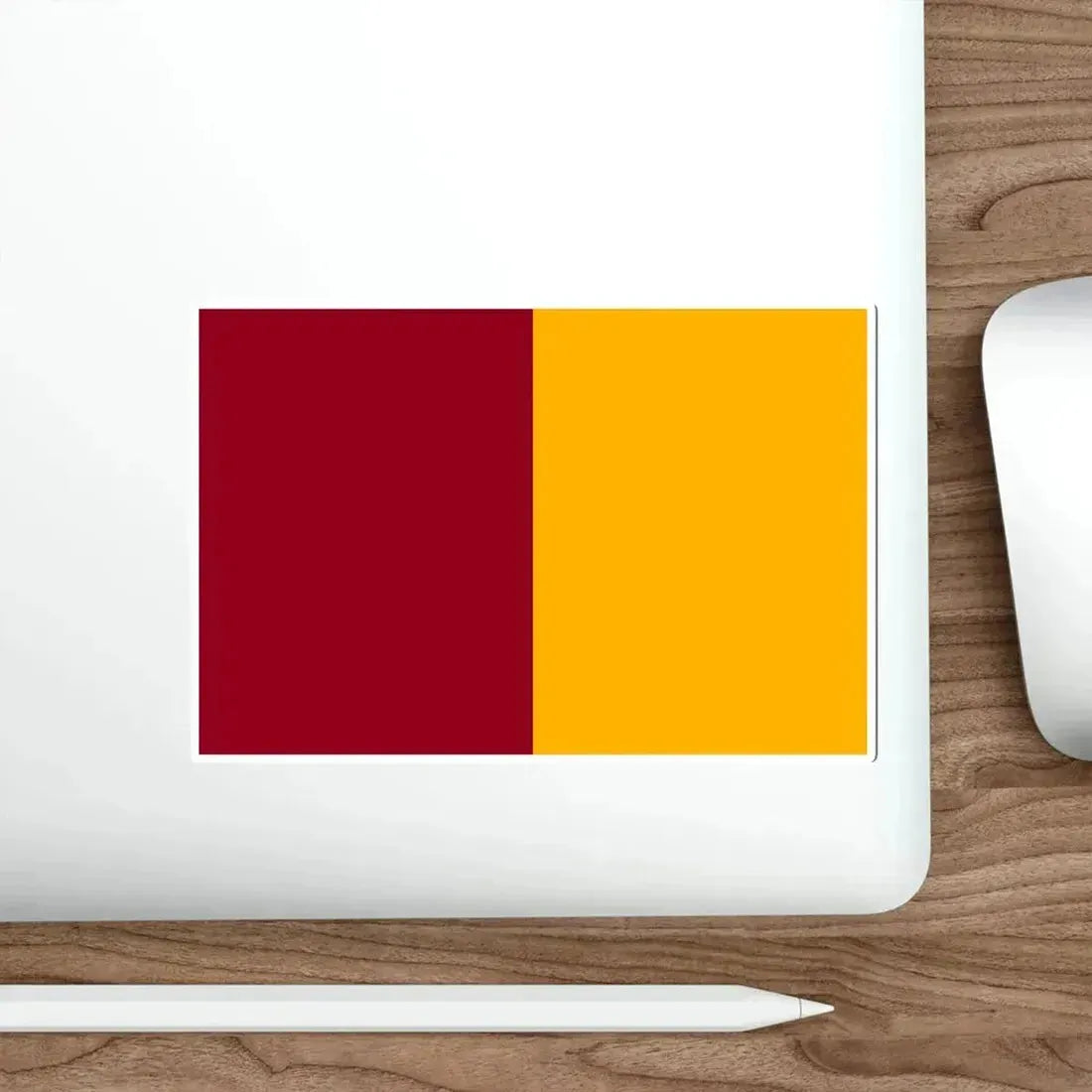 Flag of Rome Italy STICKER Vinyl Die-Cut Decal - The Sticker Space