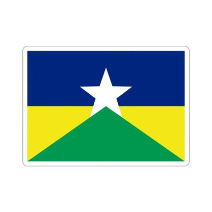Flag of Rondônia Brazil STICKER Vinyl Die-Cut Decal - The Sticker Space