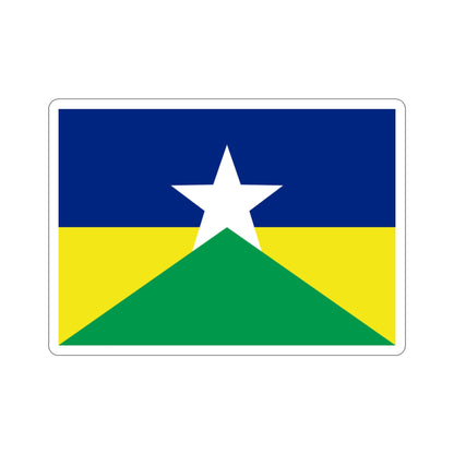 Flag of Rondônia Brazil STICKER Vinyl Die-Cut Decal-3 Inch-The Sticker Space